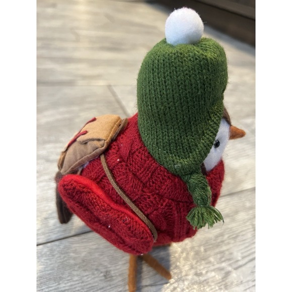 Featherly Friends Fabric Bird Digby Spritz Target Hiking Backpack Christmas NWOT - Picture 4 of 5